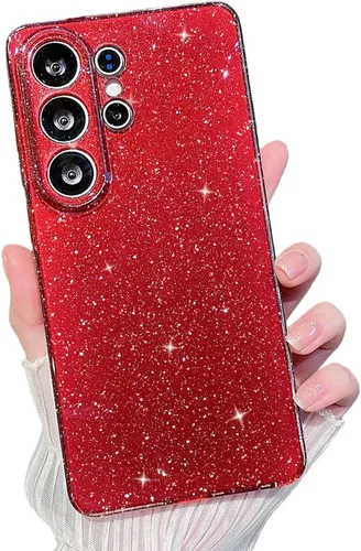 Miniatura 80 de MINSCOSE Compatible con Samsung Galaxy S22 Plus Case, Bonito Color Neón Brillante, con Purpurina Brillante Delgada Resistente a Golpes de Silicona
