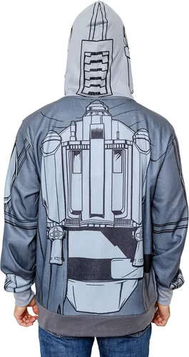 Miniatura 4 de STAR WARS Sudadera con capucha para disfraz de Mandalorian