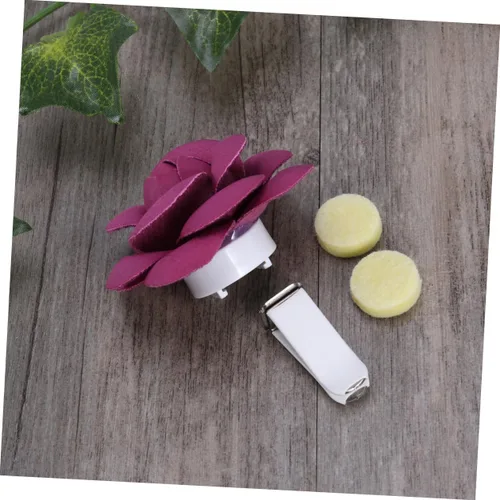 Miniatura 5 de SUPVOX Ambientadores de aire para automóvil: difusor de aromaterapia hecho a mano de camelia, rojo rosa, decoración estética de flores