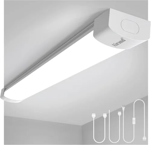 Miniatura 10 de Luz LED para Cochera de 5 pies, Lámpara de Tienda con Cable con Enchufe, Luces LED Impermeables de 5000 K, Lámpara para Debajo del Gabinete, Luces