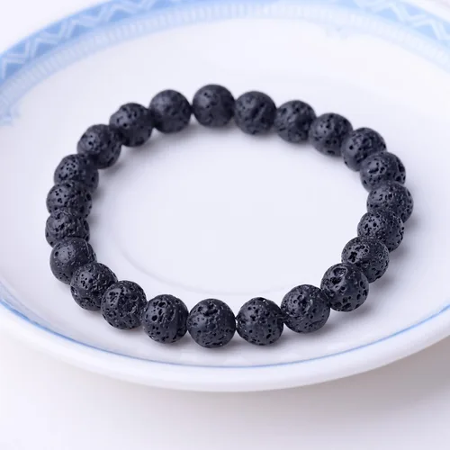Miniatura 7 de WRCXSTONE - Pulsera elástica de cuentas de cristal curativo de 8mm.