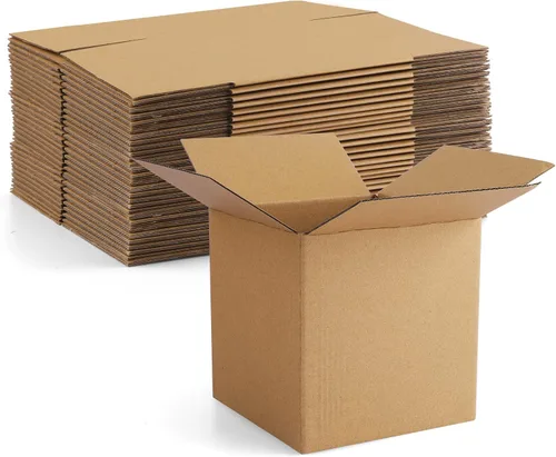 Miniatura 15 de Eupako Cajas de envío pequeñas, 6 x 4 x 4 x 4, paquete de 30 unidades, cajas de cartón corrugado, cajas de cartón para embalaje de pequeñas Blanco