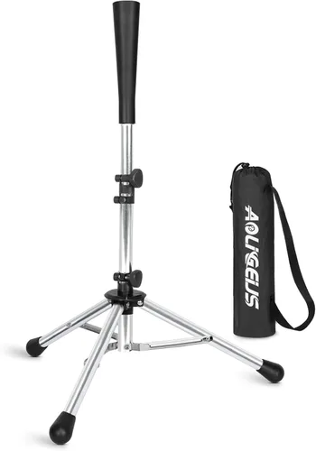 Miniatura 9 de Baseball Tee Batting Tee Softball Tee Portable Travel Hitting Tee,Easy Adjustable Height,Stable Tripod Stand