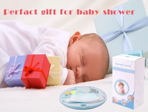 Miniatura 9 de Cortauñas Eléctrico para Bebés Lima de Uñas Cortauñas para Bebés, Kit de Lima Segura Lijadora para Recién Nacidos Bebés Niños Pequeños o Adultos