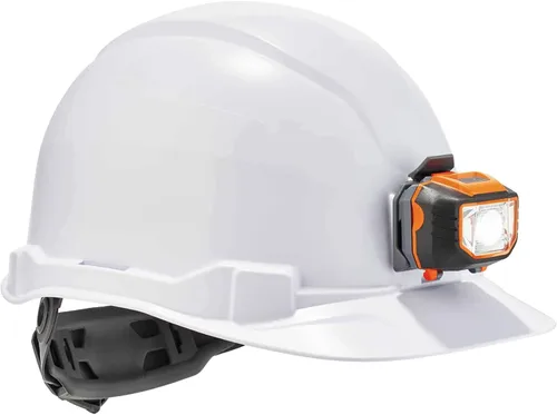 Miniatura 12 de Casco duro, estilo gorra, suspensión de trinquete, clase E, Ergodyne Skullerz 8970, naranja, mediano