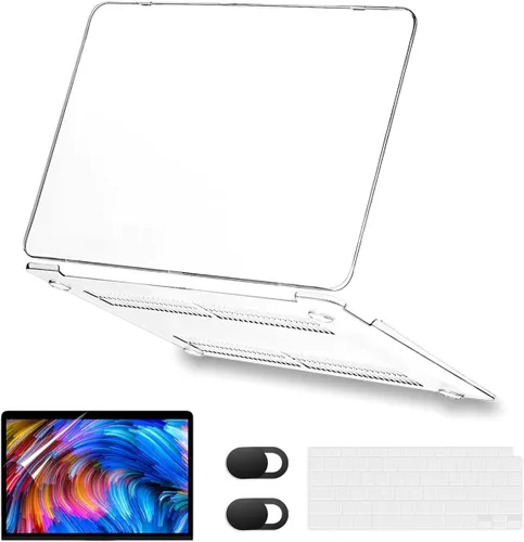 Miniatura 4 de Compatible with MacBook Air 13 inch Case (Models: A1369 / A1466, Older Version 2010-2017 Release), Plastic Hard Case + Keyboard Cover + Screen