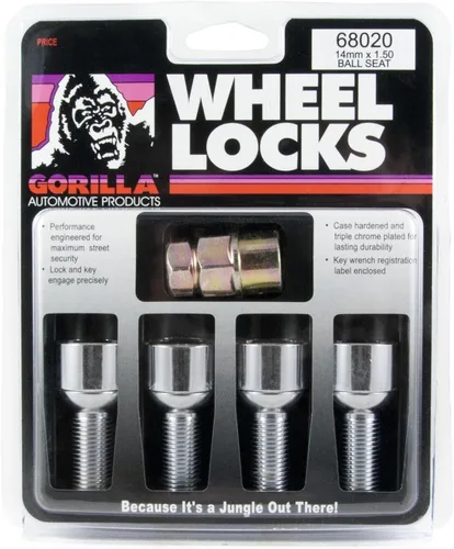 Miniatura 2 de Gorilla Automotriz GORILLA LOCK ACORN 1/2 CHR CLAM - 71481N