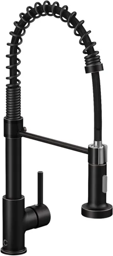 Miniatura 18 de Grifo de cocina, grifos de fregadero de cocina comercial con rociador extraíble, grifos de acero inoxidable para fregaderos de cocina, cabezal