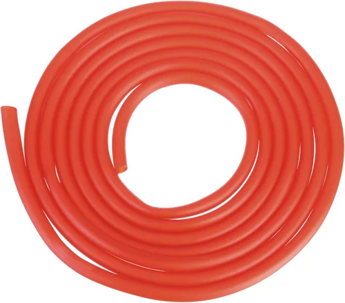 Miniatura 20 de Tubo de goma de látex natural de 1/4 de pulgada de diámetro interior x 3/8 pulgadas de diámetro exterior, manguera de goma de 26 pies altamente Rojo