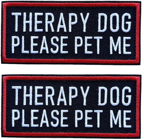 Miniatura 8 de 12 parches para perros de servicio, arnés de gancho táctico extraíble bordado en parche de entrenamiento, no mascotas, parche para perros de trabajo