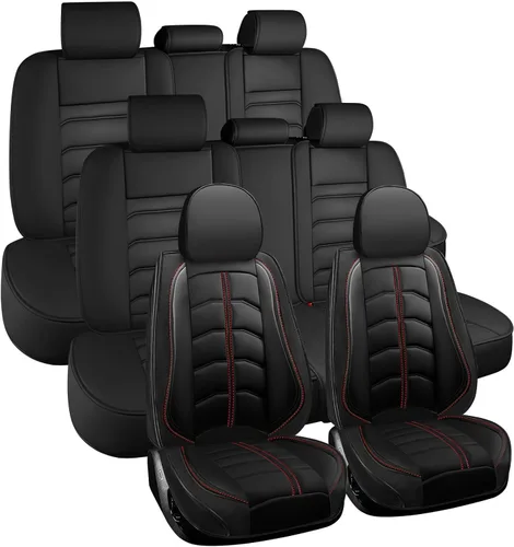 Miniatura 19 de Funda de asiento de auto de 7 asientos para Nissan Pathfinder 2003-2025, fundas de asiento duraderas, resistentes al desgaste, impermeables