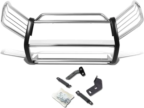Miniatura 8 de DNA Motoring GRILL-G-064-BK - Protector de rejilla para parachoques delantero, color negro, compatible con Rav4 01-05