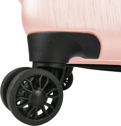 Miniatura 7 de U.S. Traveler Boren - Maleta de viaje de policarbonato resistente con 8 ruedas giratorias, asa de aluminio