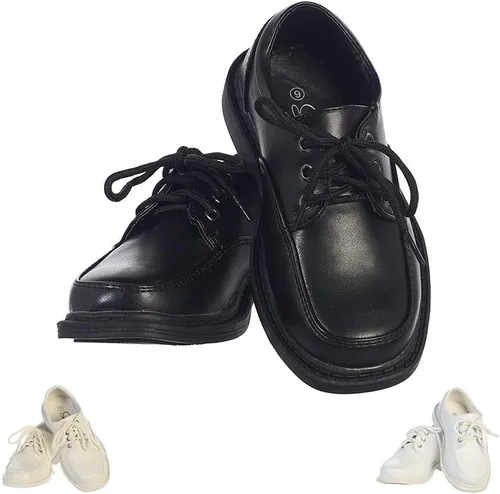 Lito Children's Wear Zapatos de vestir para niños, con cordones, para boda, graduación, formal, mate