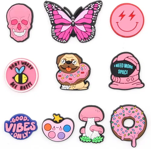 Miniatura 2 de Lbsidiety Cute Cartoon shoe charms PVC shoe Decoration for DIY clog Sandals Bracelets kid girls boy Teen Party Favor Gifts