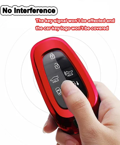 Miniatura 3 de Funda para llavero para Hyundai Sonata, Santa Fe Tucson, soporte remoto de TPU suave, protector de piel, chaqueta, accesorios de manga de entrada