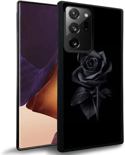 Miniatura 41 de DJSOK Funda compatible con Samsung Galaxy S22 Ultra, diseño con patrón de parachoques trasero, esquinas reforzadas antiarañazos, caver de TPU suave