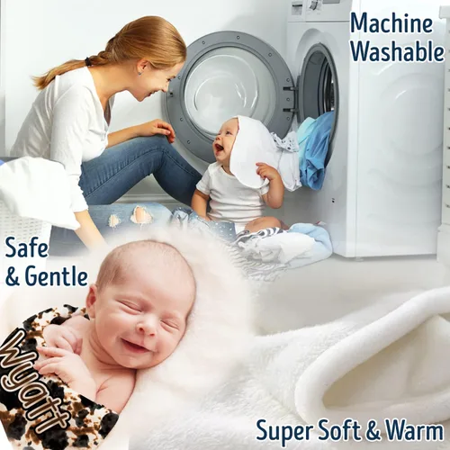 Miniatura 3 de Mantas con estampado de vaca, mantas occidentales para bebés, mantas de bebé vaquero, mantas de bebé personalizadas para niñas y niños, Cosas