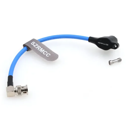 Miniatura 4 de SZRMCC Cable protector SDI 12G 6G HD SDI ángulo recto BNC sobretensión Protector de circuito aislante de video para Komodo ARRI Alexa Sony