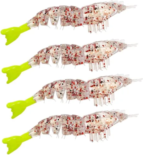 Miniatura 3 de Z-MAN EZ ShrimpZ - Anzuelo de pesca de camarón blando de 8.9 cm sin enganchar, 4