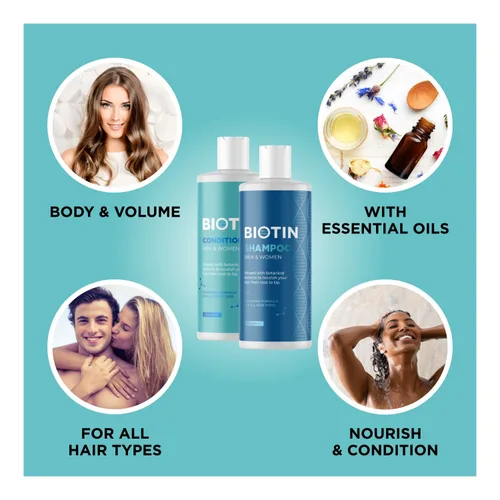 Miniatura 8 de Productos para engrosar el cabello para mujeres y hombres, champú para engrosar el cabello sin sulfato y acondicionador de crecimiento del cabello