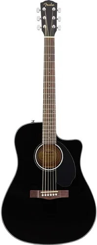 Miniatura 15 de Fender CC-60SCE Concert Cutaway - Guitarra acústica con 2 años de garantía, color negro