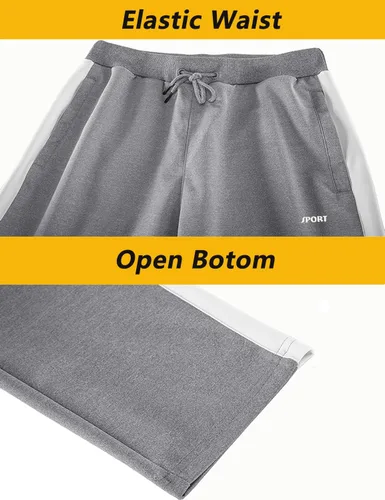 Miniatura 6 de Cotrasen Conjunto deportivo de 2 piezas para hombre, con cremallera completa, casual, para correr, trotar