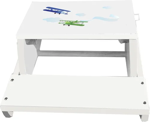 Miniatura 2 de My Bambino Taburete de avión personalizado para niños y niños pequeños