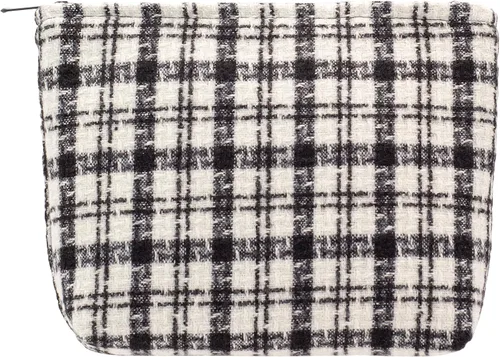 Miniatura 73 de Pazimiik Bolsa de maquillaje floral, grande, de algodón, con cremallera para bolsa de viaje, organizador de maquillaje de lona para mujeres, Algodón