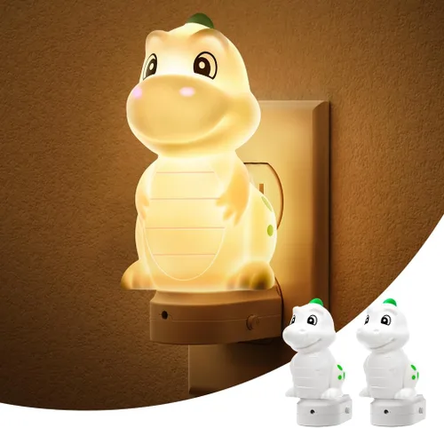 Miniatura 21 de L LOHAS LED - Luz nocturna enchufable para niños, luces nocturnas 3D de cachorros lindas con sensor de atardecer a amanecer, 1600K/2700K/5000K 3CCT