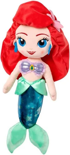 Miniatura 16 de Disney Store - Muñeca oficial de princesa de Disney en peluche, Tiana, mediana 14 pulgadas, de peluche suave con características bordadas, juguetes