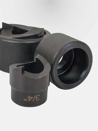 Miniatura 6 de Kit Manual de Perforador de Orificios Knockout de 1/2 a 2 pulgadas, Juego de Cortador de Orificios para Conducto Eléctrico - Kit de Herramientas