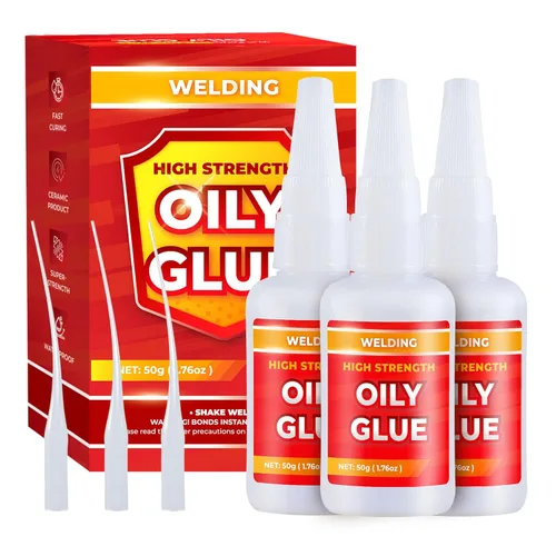 3 piezas de pegamento aceitoso de alta resistencia para soldadura, gel de superpegamento de soldadura mejorado 2025, adhesivo instantáneo, pegamento