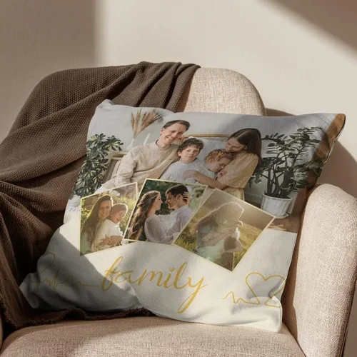 Miniatura 4 de Bivei Funda de almohada personalizada con imagen y texto, almohada decorativa personalizada para mamá, funda de almohada personalizada con fotos