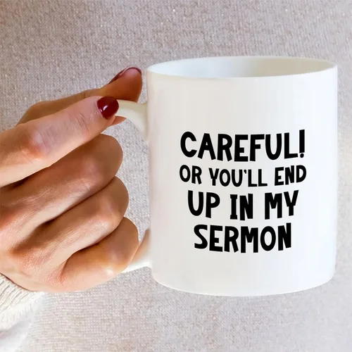 Miniatura 62 de Retreez Taza divertida – This Girl Runs on Coffee + Jesus - Tazas de café de cerámica de 11 onzas – Divertido, sarcasmo, sarcástico, motivacional