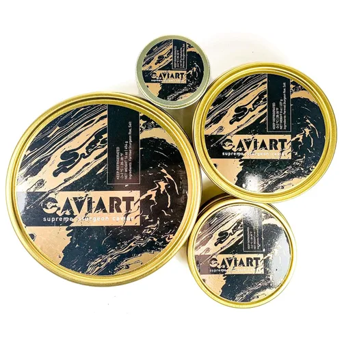 Miniatura 6 de Ossetra Caviar, Caviart Supreme Sturgeon Huevas 2 oz 2.05 oz