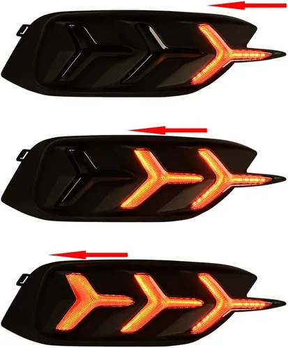 Miniatura 4 de Astra Depot 1 par de luces LED de freno para parachoques trasero, compatible con Honda Civic Sedan '16-'21 (lente ahumado)