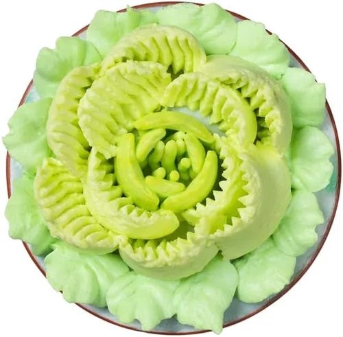 Miniatura 52 de Restaurantware Pastry Tek - Punta de tubería rusa, 1 punta para decoración de pastel de rosas, punta de decoración de acero inoxidable #9 resistente