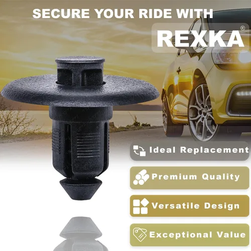Miniatura 4 de Rexka Clips de retención tipo empuje W705956-S300 para Lincoln LS Town Car Ford Thunderbird W705956S300