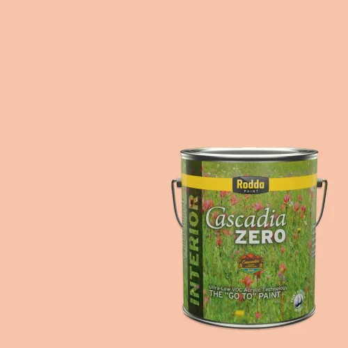 Miniatura 60 de Rodda Paint CASCADIA ZERO - Pintura e imprimación semibrillante para interiores en uno, 1 galón, azul huevo huevo azul