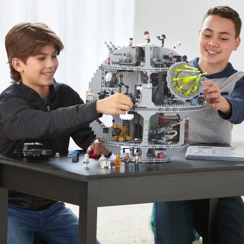 Miniatura 5 de Set de construcción LEGO Star Wars Death Star 75159 Estación Espacial con minifiguras de Star Wars para niños y adultos (4016 piezas)