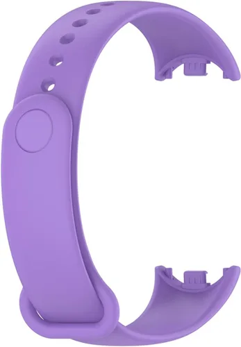 Miniatura 5 de KOMI Correa de reloj compatible con Xiaomi Mi Band 8, correa de repuesto de silicona suave deportiva ajustable para mujeres y hombres 11 paquete