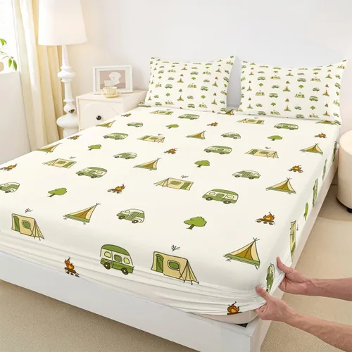 Miniatura 24 de Erosebridal Yoga Gifts Fitted Sheet for Boys Girls Kids Yoga Chakras Twin Bed Sheets,Sun and Moon Sheets Boho Tribal Bedding Sets, No Top Sheet