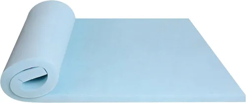 Miniatura 9 de BLKMTY Cubrecolchón King de 3 pulgadas, cubrecolchón de espuma viscoelástica ventilada con infusión de gel refrescante, colchón suave y transpirable