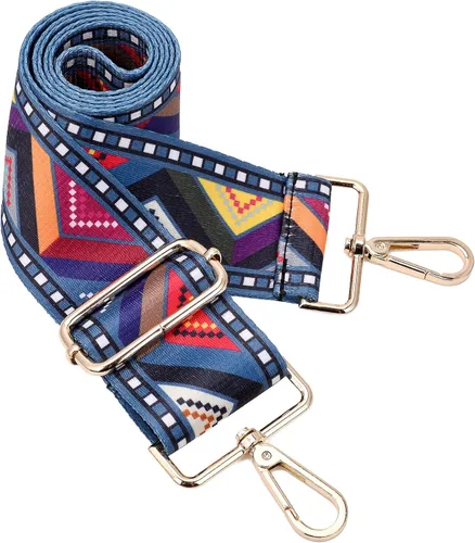 Miniatura 501 de ZOOEASS - Correa de repuesto para cartera, para colgar en el hombro o para cruzar, ancha y ajustable, de lona
