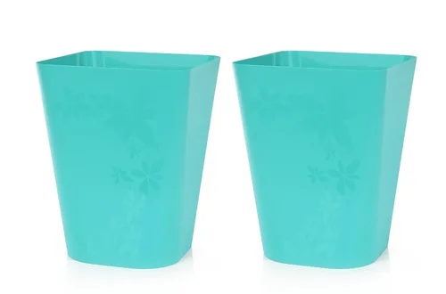Miniatura 17 de Mintra Home Contenedores de basura (morado, 12 litros (3 galones), paquete de 2