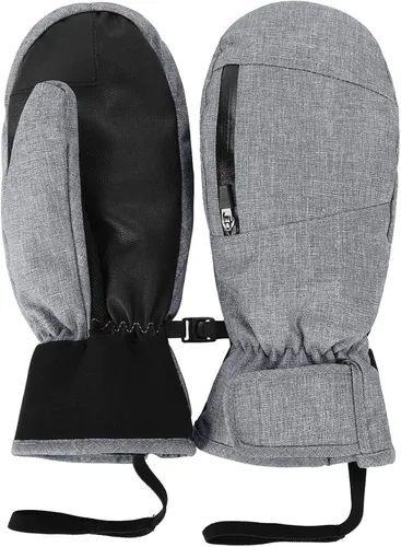 Miniatura 7 de Durio Manoplas de esquí para mujeres y hombres, guantes de esquí impermeables para hombres y mujeres, guantes de nieve con pantalla táctil