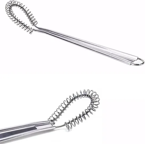 Miniatura 2 de Best Utensils - Mini batidor de huevos de acero inoxidable, espumador de leche de mano, espumador, mezclador de café cremoso, mezclador de salsa