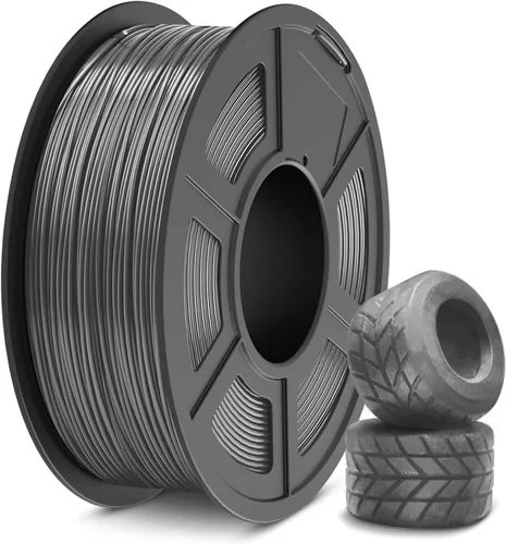 Miniatura 24 de SUNLU TPU - Filamento para impresora 3D de 1.75mm, filamento TPU de alta velocidad 95A, filamento 3D flexible de 1KG para impresión rápida, 35.27 oz