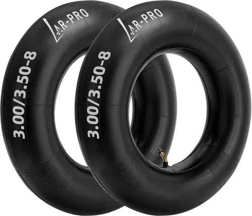 Miniatura 7 de Paquete de 2 tubos interiores de repuesto para mini neumáticos de bolsillo de 90/65-6.5 pulgadas y 110/50-6.5 pulgadas, se adapta a la mayoría